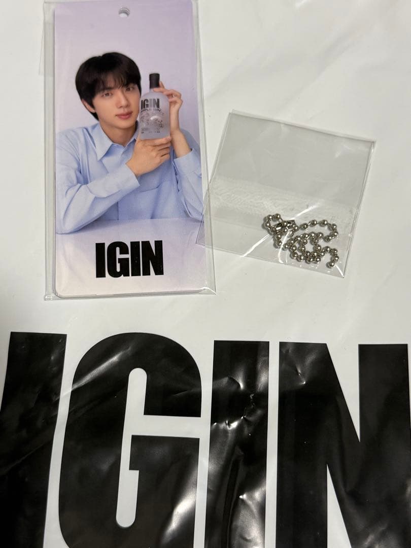 限定］ジン IGIN POPUP APPLE GIN ボトルネックタグ 日本