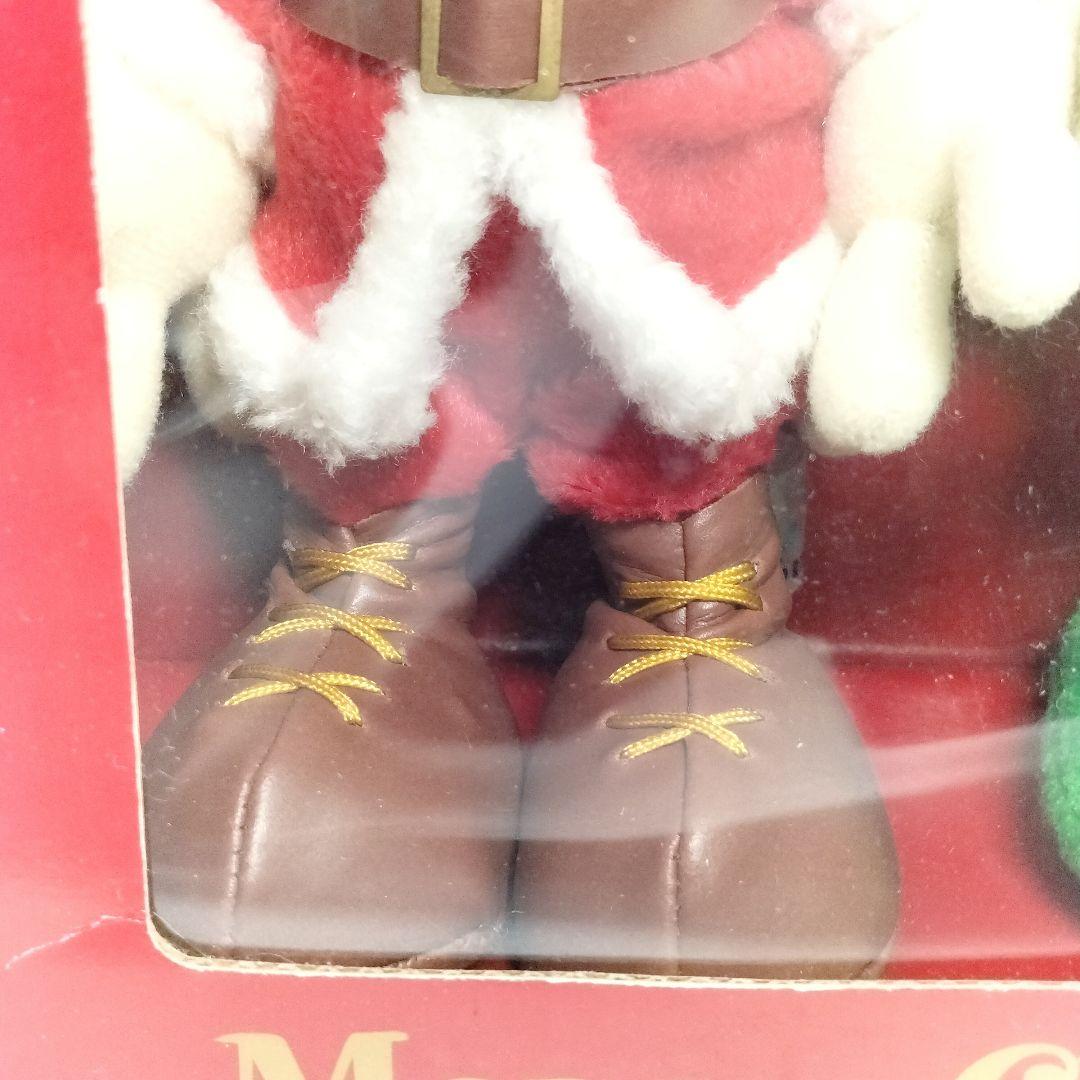 当時物 レア ディズニー クリスマス ミッキー ミニー サンタ ペア ぬいぐるみ