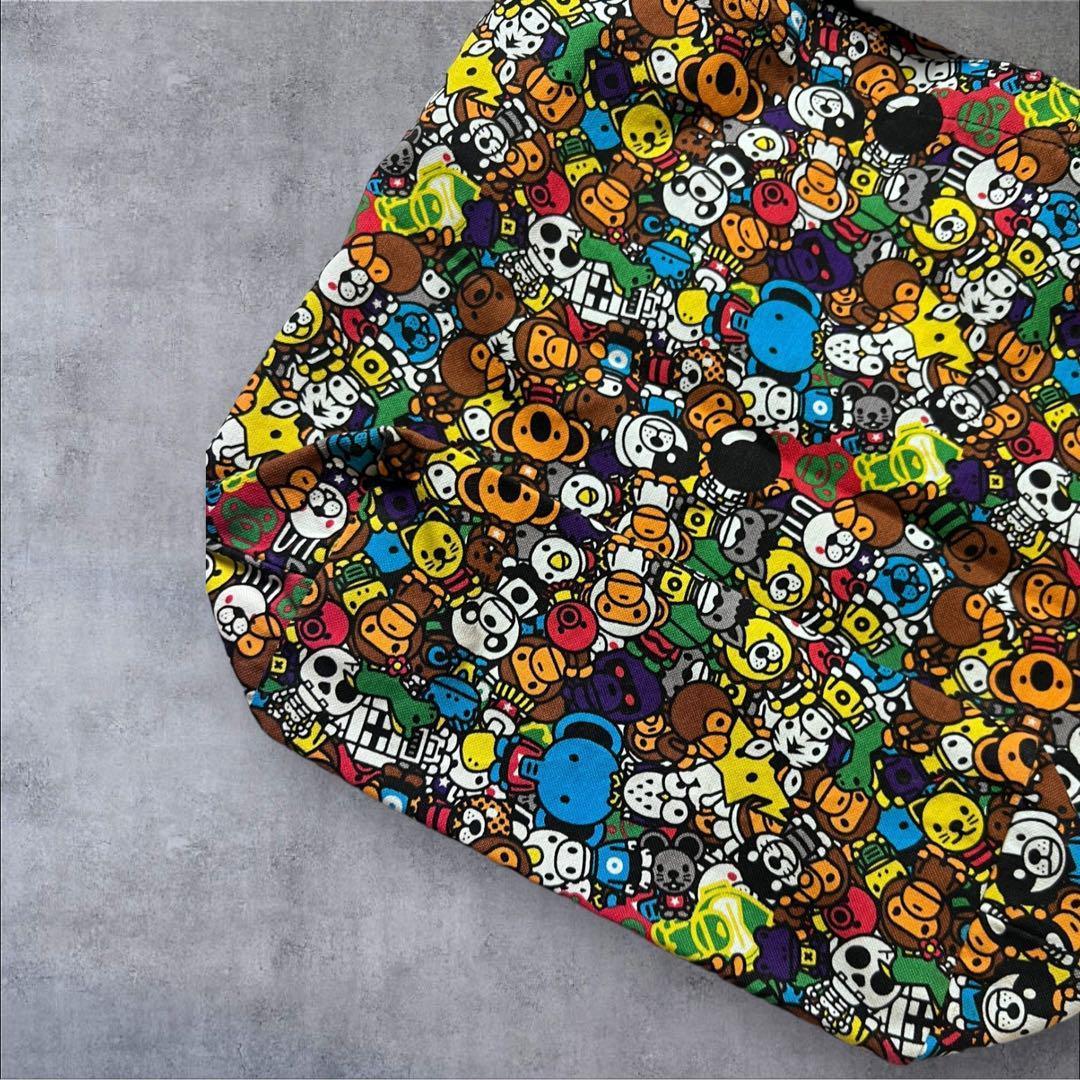 希少 APE エイプ BABYMILO マイロ オールサファリ柄 トートバッグ