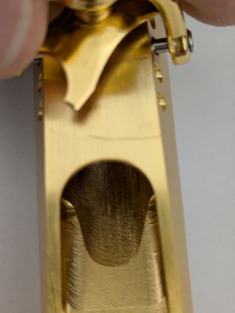 テナーサックス用　メタルマウスピース