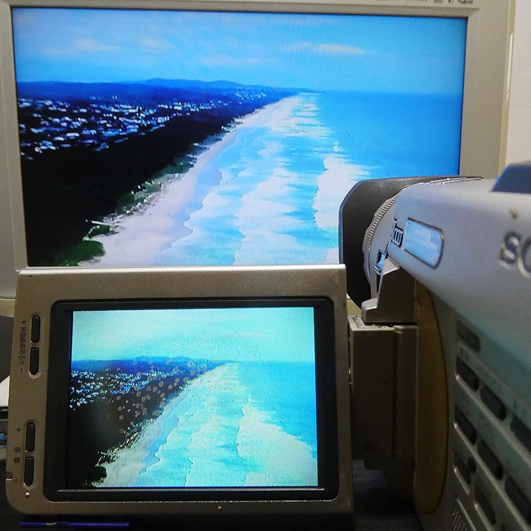 動作良好 ソニー DCR-TRV900 MiniDV ビデオカメラ DVD化に