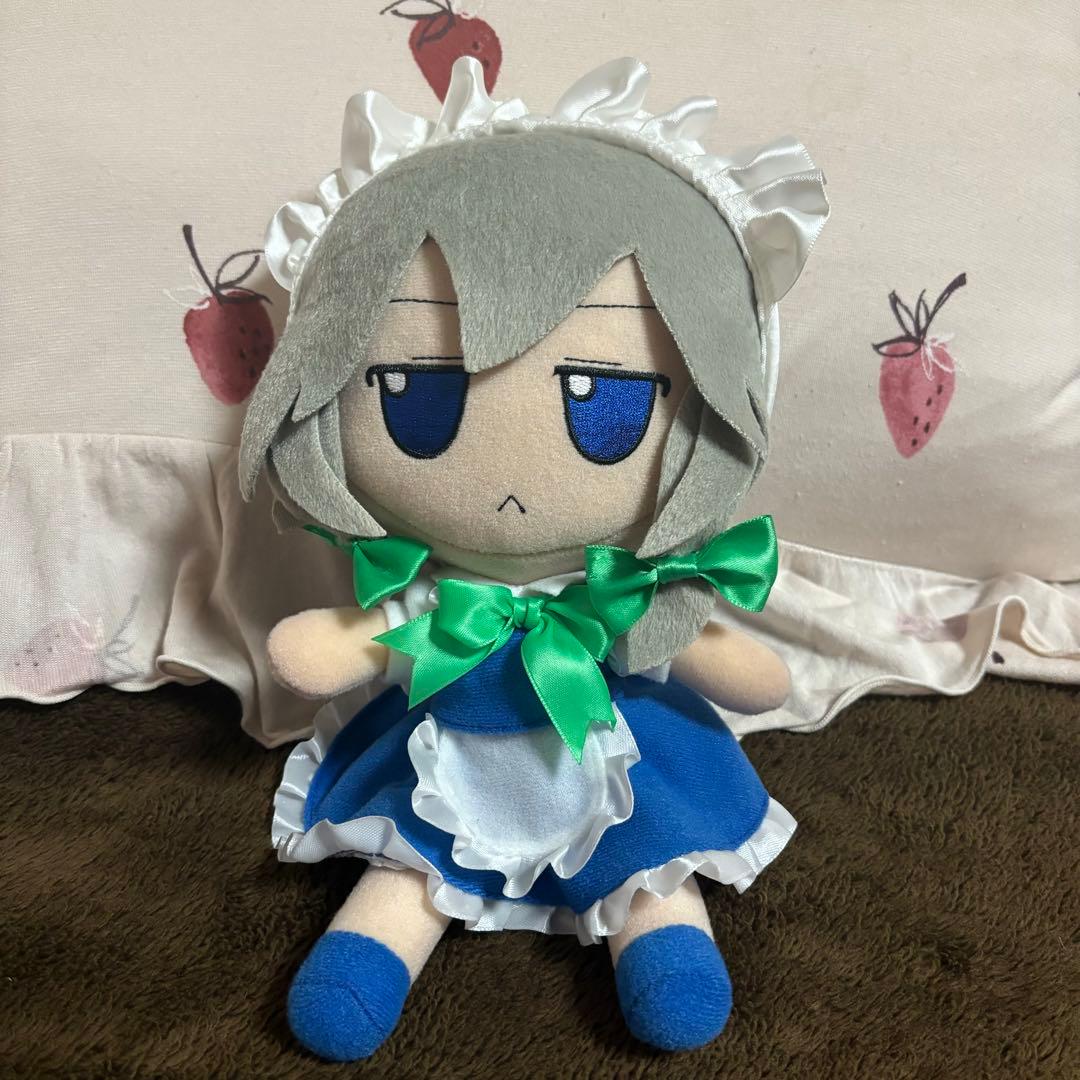 東方ぬいぐるみ ふもふもシリーズ3 十六夜咲夜 ふもふもさくや