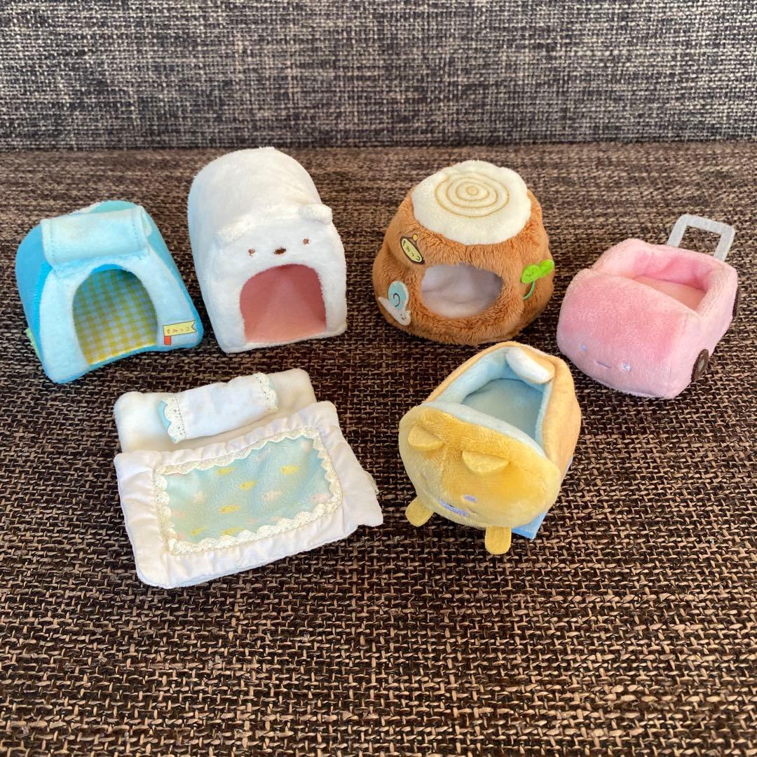 【まとめ売り】すみっコぐらし てのりぬいぐるみ ハウス コレクション