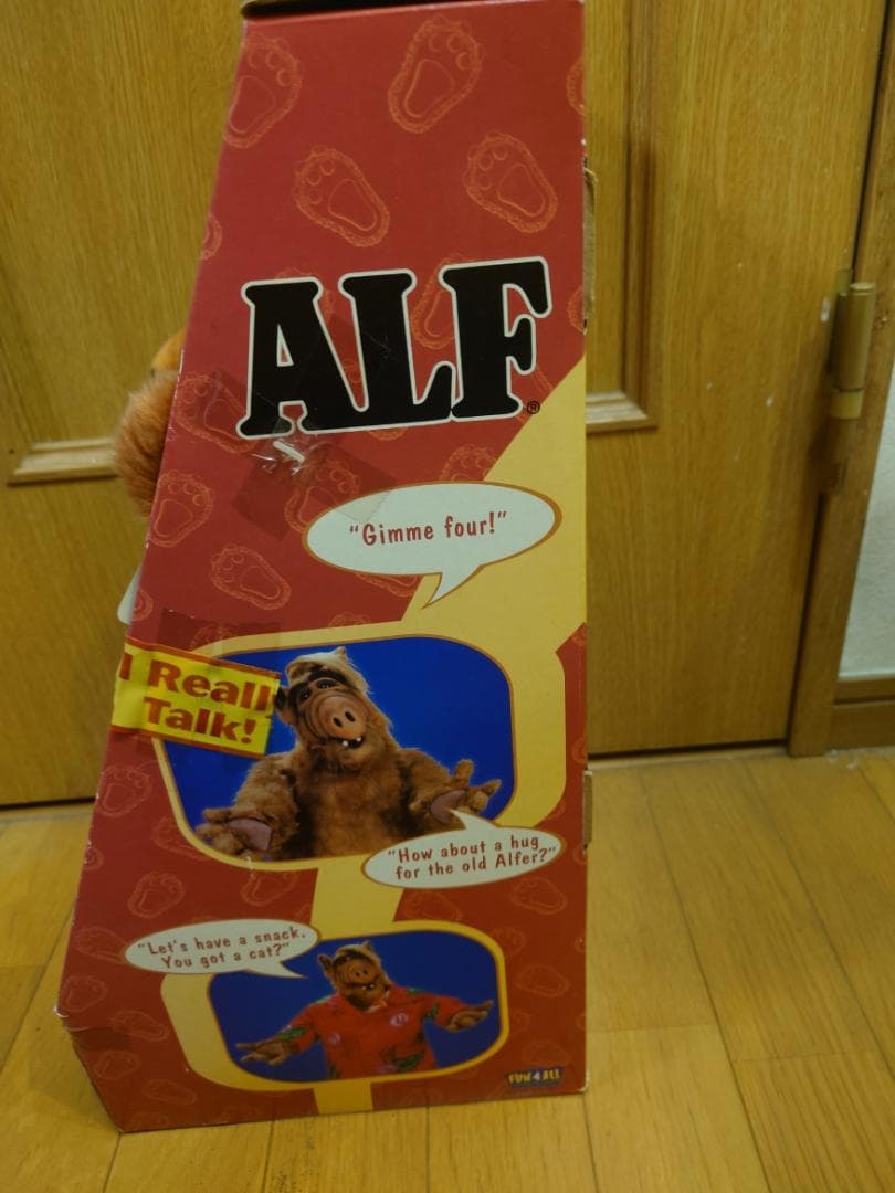 ALF トーキングエイリアン ぬいぐるみ　カード付