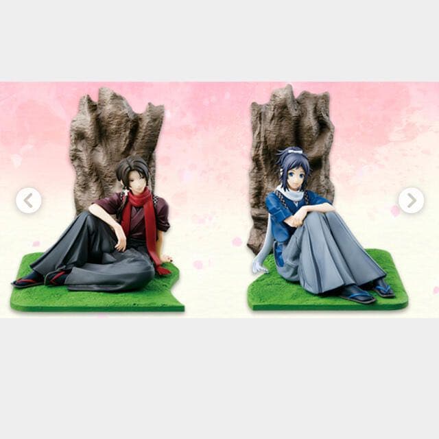 刀剣乱舞 加州清光 大和守安定 一番くじ フィギュア セット 花丸