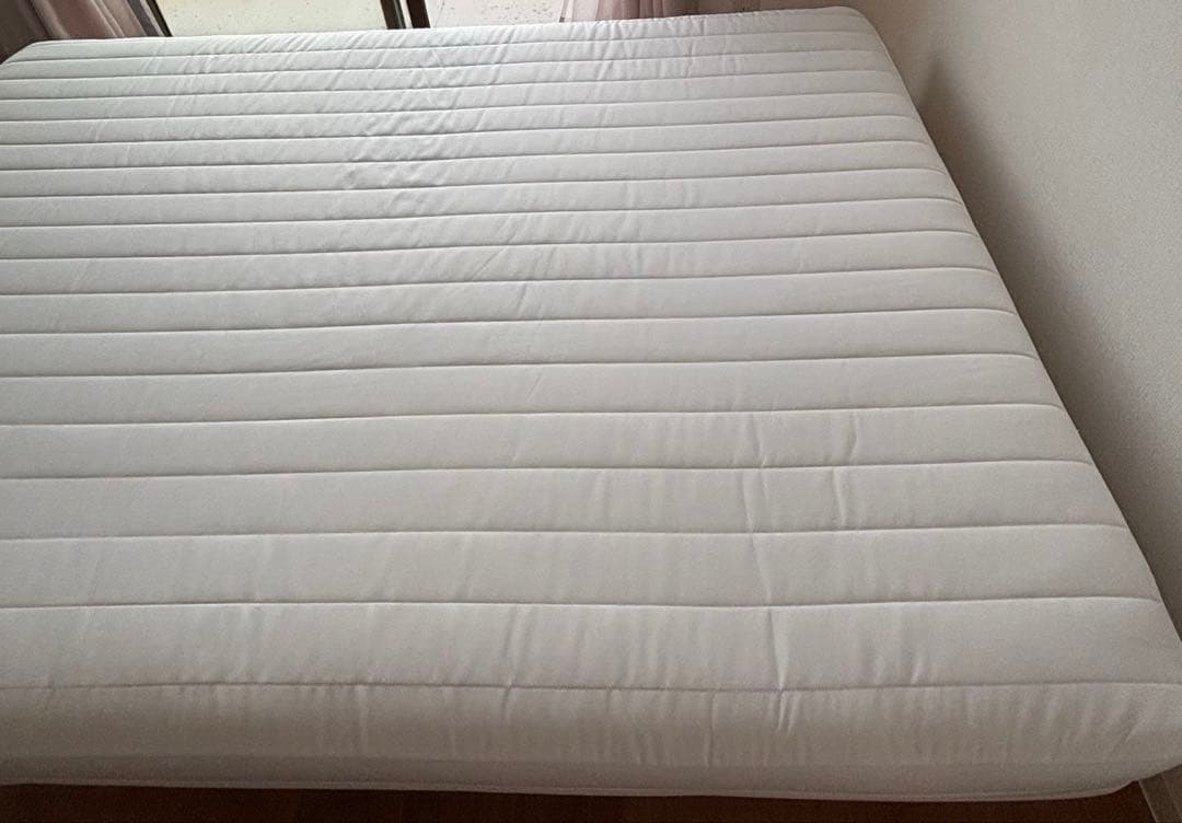 無印良品　脚付マットレス　ポケットコイル　ダブル　送料込　美品