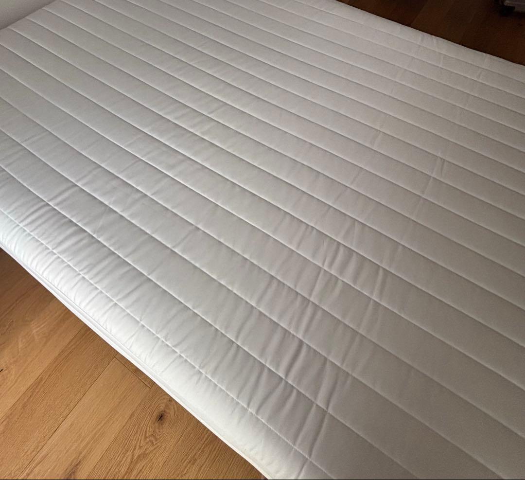 無印良品　脚付マットレス　ポケットコイル　ダブル　送料込　美品