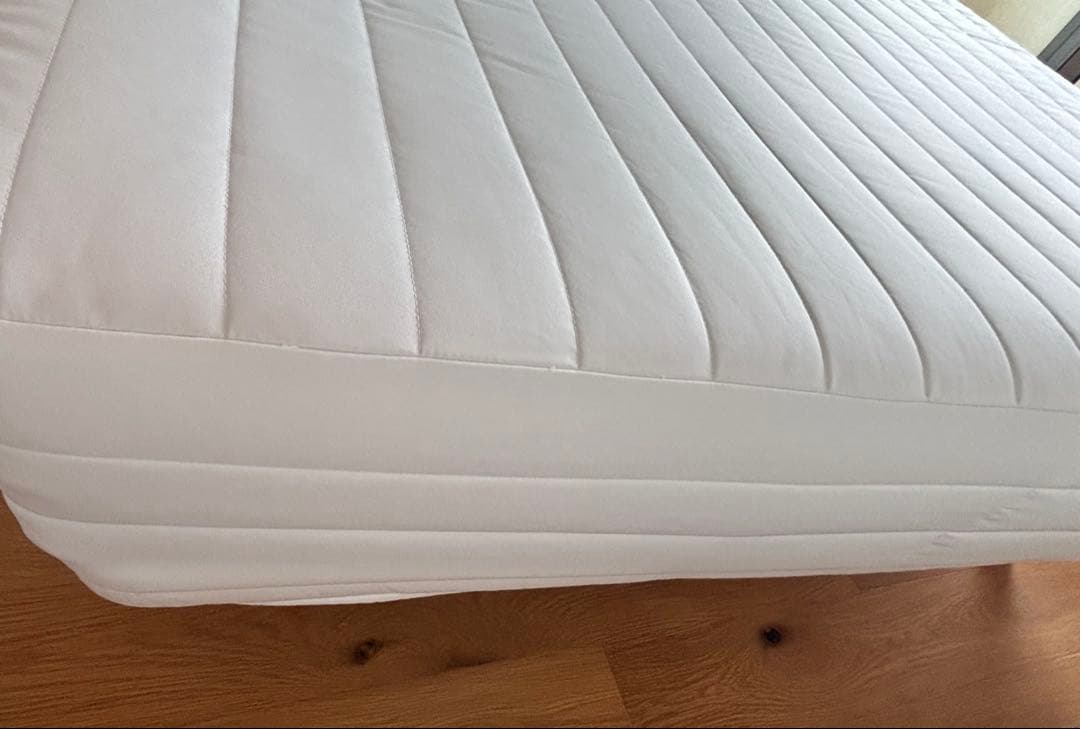 無印良品　脚付マットレス　ポケットコイル　ダブル　送料込　美品