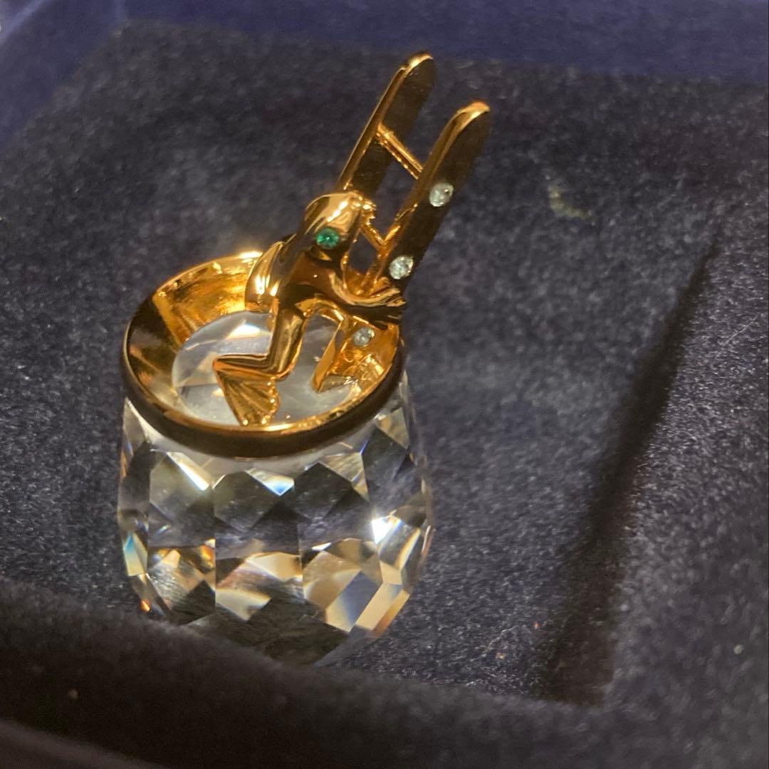 スワロフスキー ウェザーフロッグ かえる ハシゴ - DANSE-BORDEAUX.COM