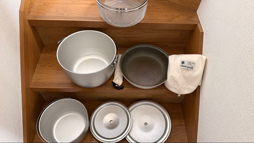 廃盤　希少　スノーピーク　ダイナエッグ　cs-300 鍋フライパンセット