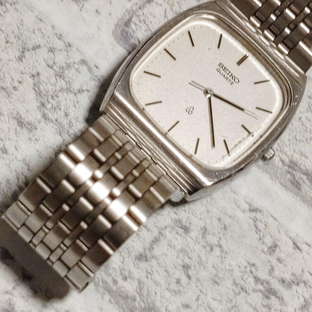 ヴィンテージ　男女兼用 セイコー　シャリオ　クォーツ腕時計　シルバー　稼働品
