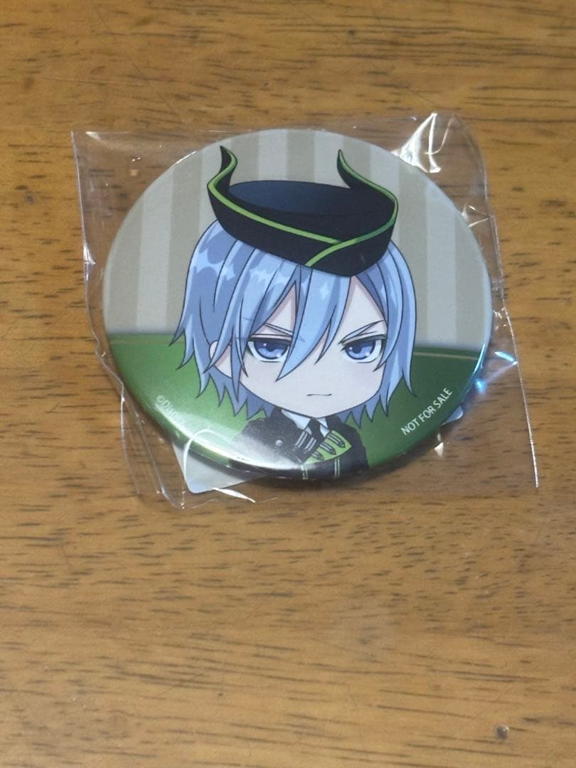 未開封】ツイステッドワンダーランド ねんどろいど シルバー 特典 缶バッジ