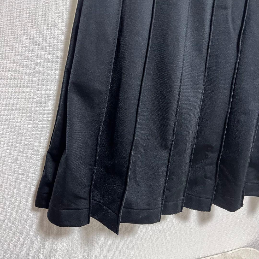 コムデギャルソンロゴラインジャージプリーツスカートCOMMEdesGARCONS