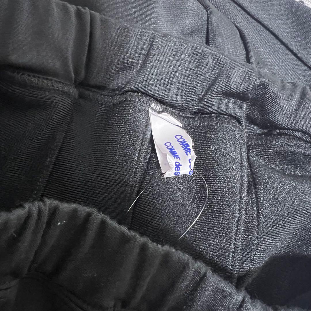 コムデギャルソンロゴラインジャージプリーツスカートCOMMEdesGARCONS