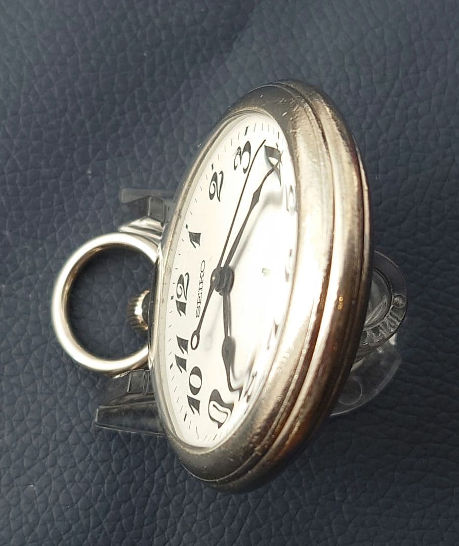 JR東日本刻印あり・風防交換済】SEIKO セイコー 鉄道時計 懐中時計