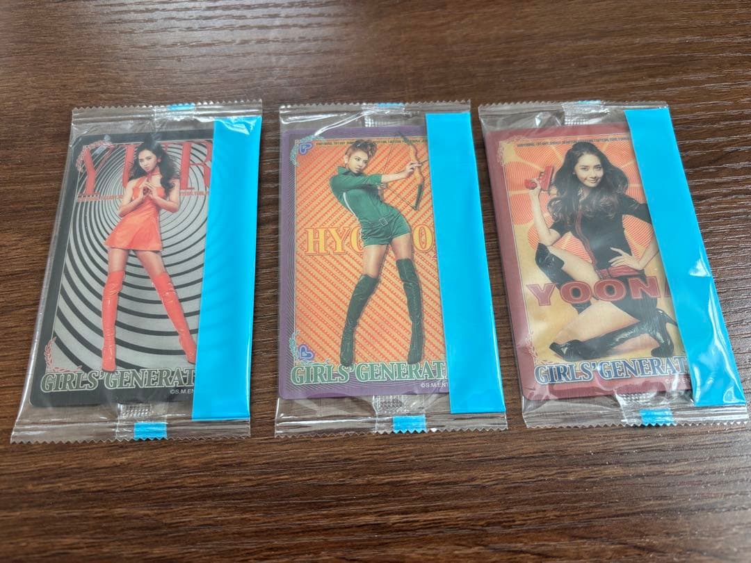 新品未開封 少女時代 HOOTセブンイレブントレカ 10枚コンプセット