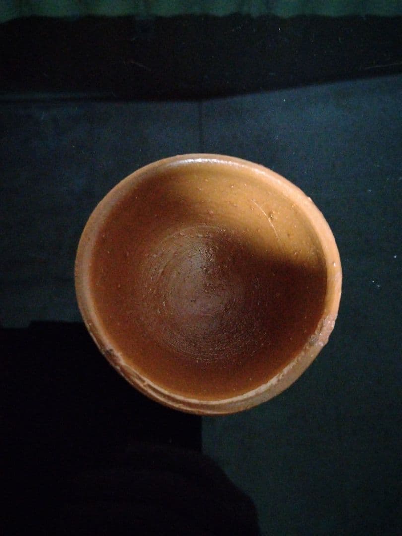 備前焼 ぐい呑①】人間国宝 藤原 啓 ( 送料無料！)