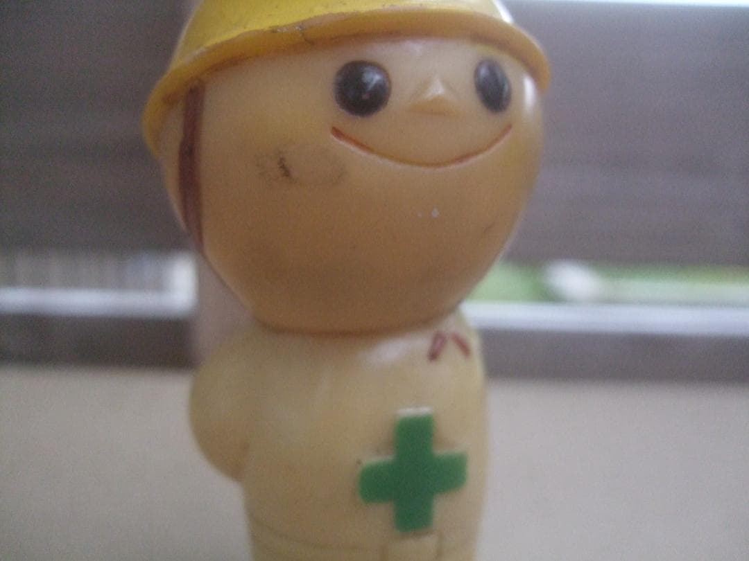 昭和レトロ★大成建設・ソフビ人形