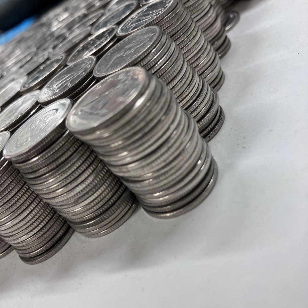 カナダ 10セント 約2500枚 まとめ売り 硬貨 古銭