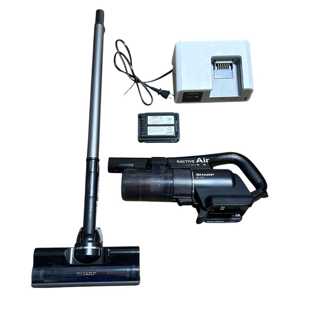 掃除機 SHARP EC-FR5-B 2021年製 Amazon | シャープ 掃除機 コードレス スティッククリーナー