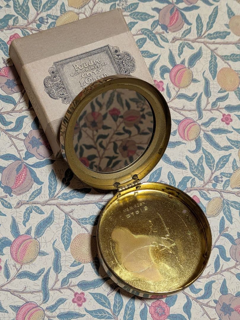 1910年代 ルネ・ラリックCoty 限定コフレシリーズ コンパクト 元箱付き