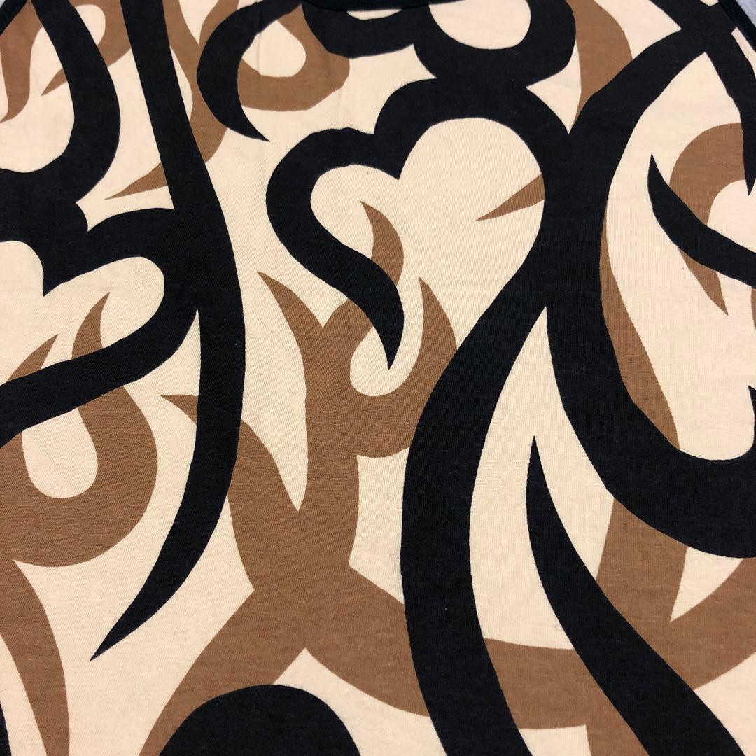 □ ナンバーナイン タンクトップ ハートトライバル柄 NUMBER(N)INE