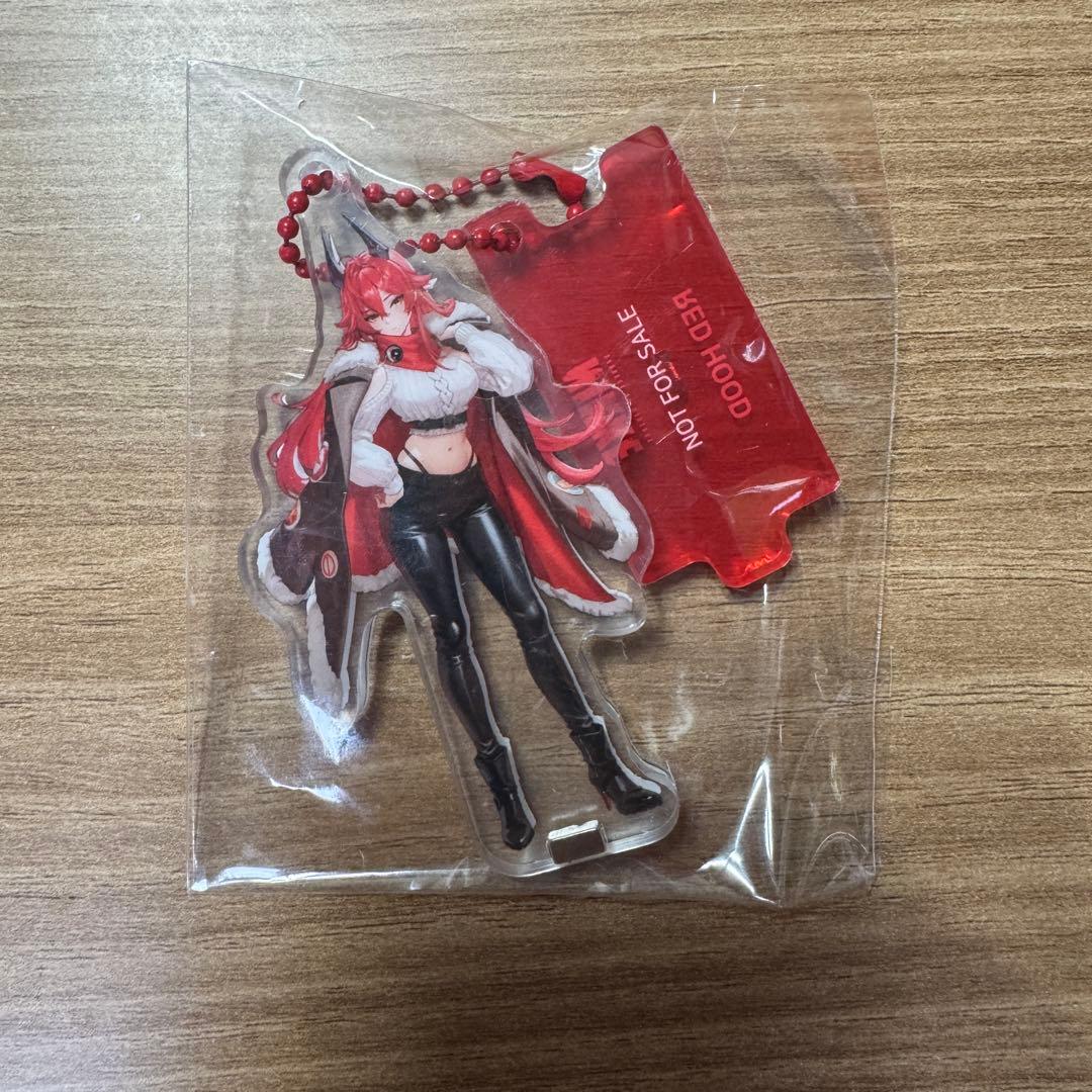 発送日確認] NIKKE レッドフード スタンドキーリング ドゥチム コラボ