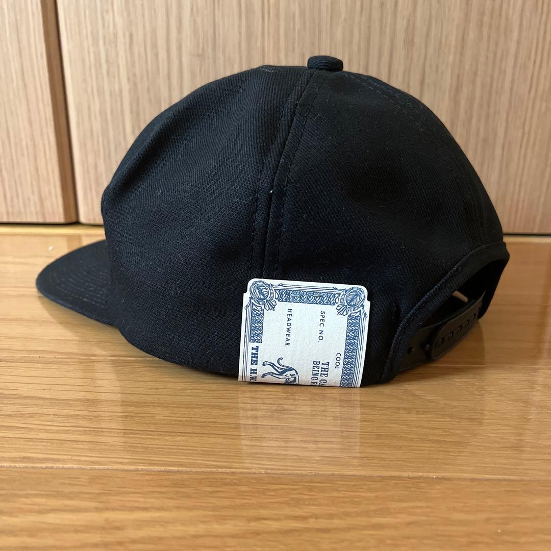 ブラック THE H.W.DOG&CO. TRUCKER CAP サイズ38
