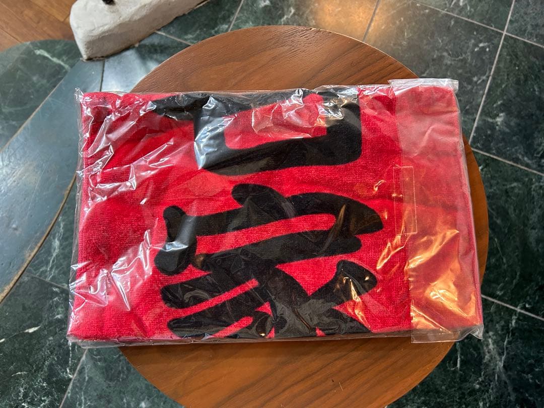 明石家電子台 がま口 タオル 新品未使用 サイン入り