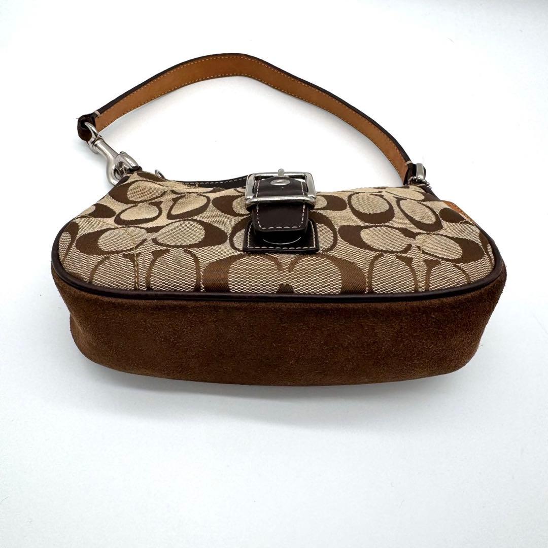 バッグ COACH SOHO shoulder bag signature mini