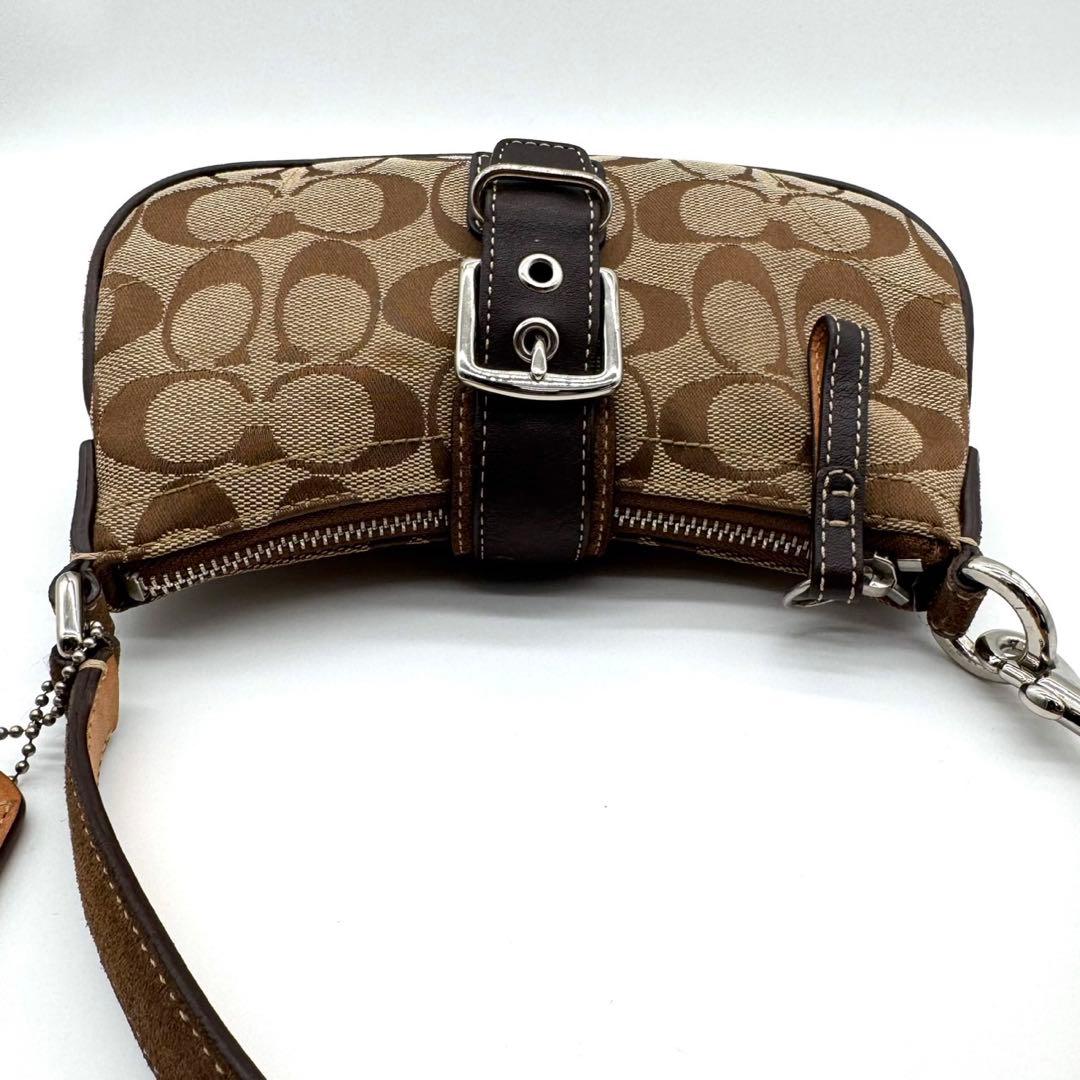 バッグ COACH SOHO shoulder bag signature mini