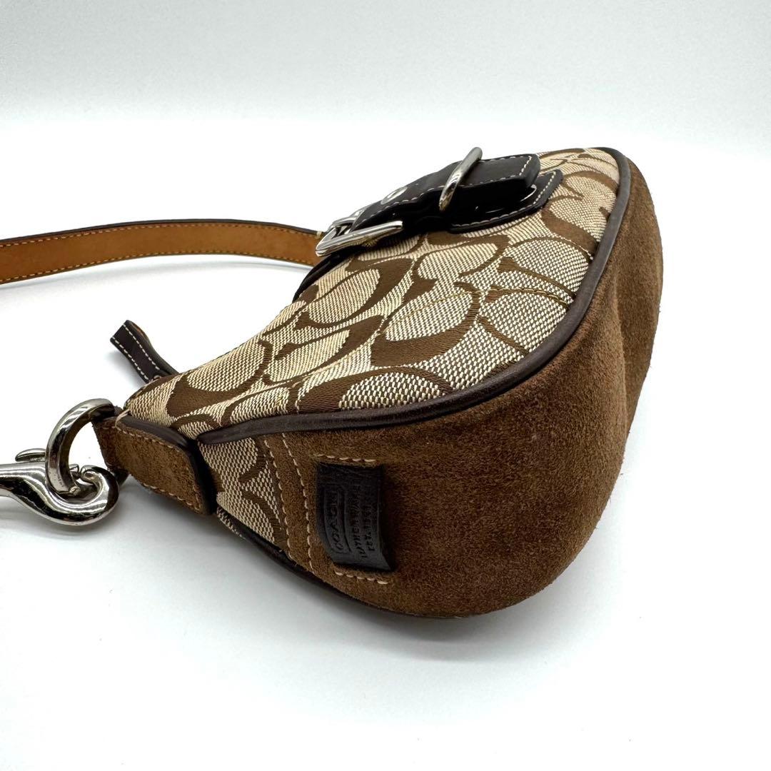 バッグ COACH SOHO shoulder bag signature mini