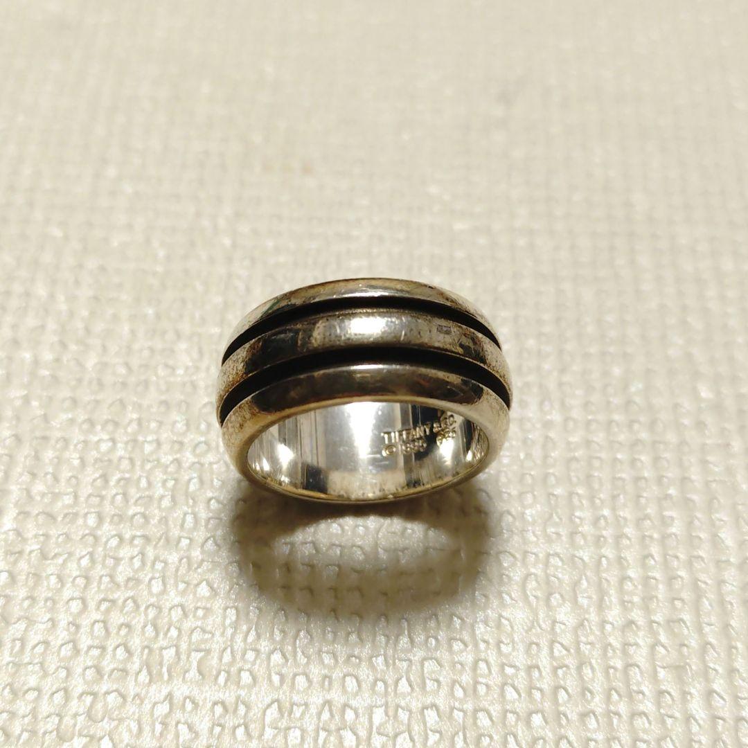 Tiffany & Co. ダブルラインリング 925シルバー