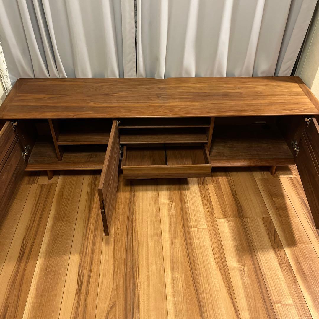 たのメル便 カリモク テレビボード 180 ソリッドアールボード