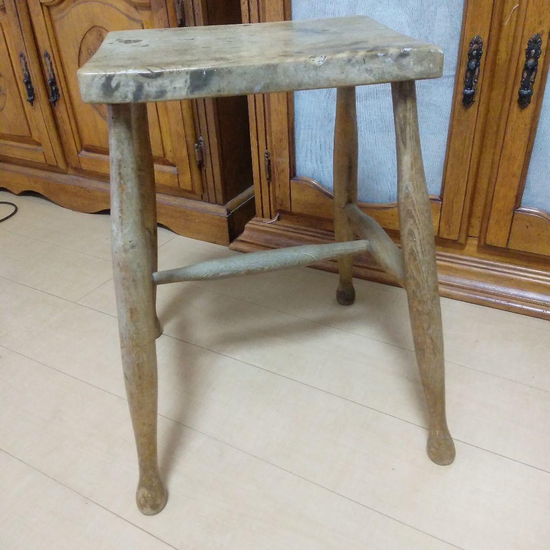 フランスアンティーク　スツール　チェア　椅子　蚤の市