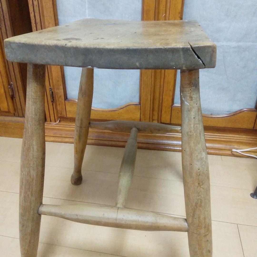フランスアンティーク　スツール　チェア　椅子　蚤の市