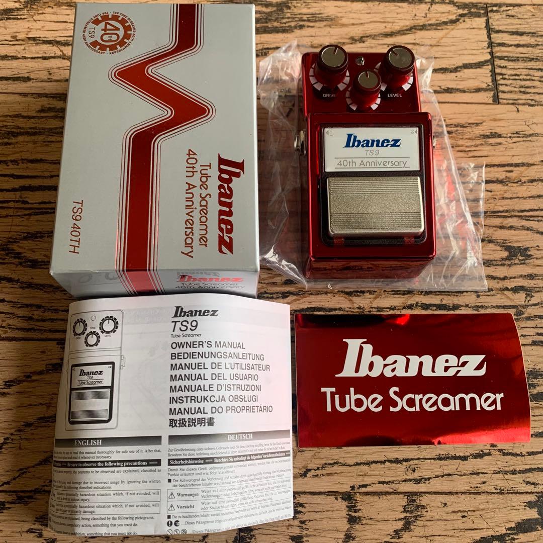 Ibanez TS9 40th Anniversary 限定モデル 未使用品