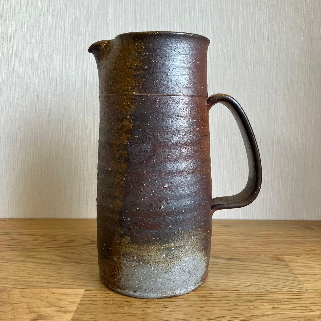 備前焼　水差し　ピッチャー