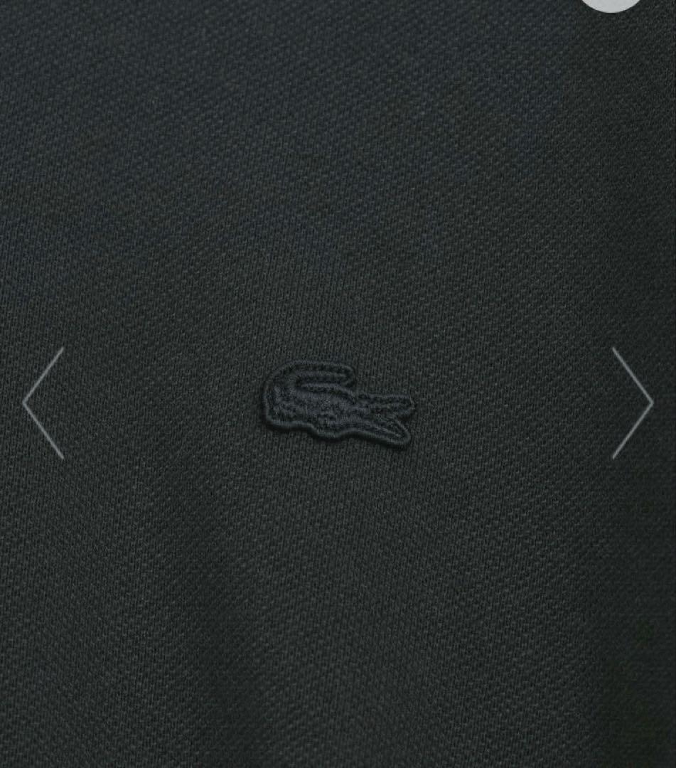 【新品】【試着のみ】LACOSTE ブラック ポロシャツ 半袖