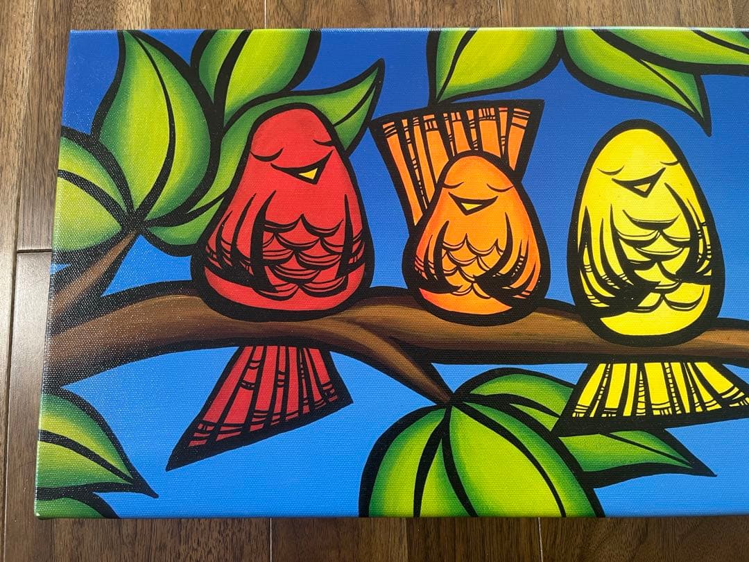 限定100枚・証明書付】Heather Brown Rainbow Birds - メルカリ