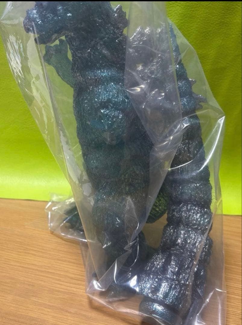 墓場の画廊ゴジラ 1974 ソフビキット 昭和44年版てんつく工房海底 墓場の