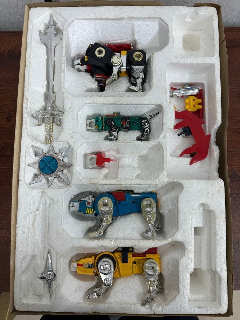 ☆未来獣合体☆百獣王ゴライオン GB-36 ジャンク品 ポピー製 欠品多数