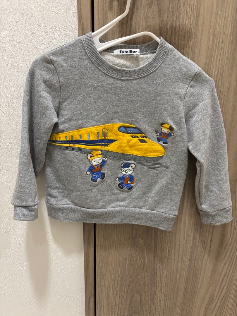 ファミリア　トレーナー　ドクターイエロー　100cm コラボ