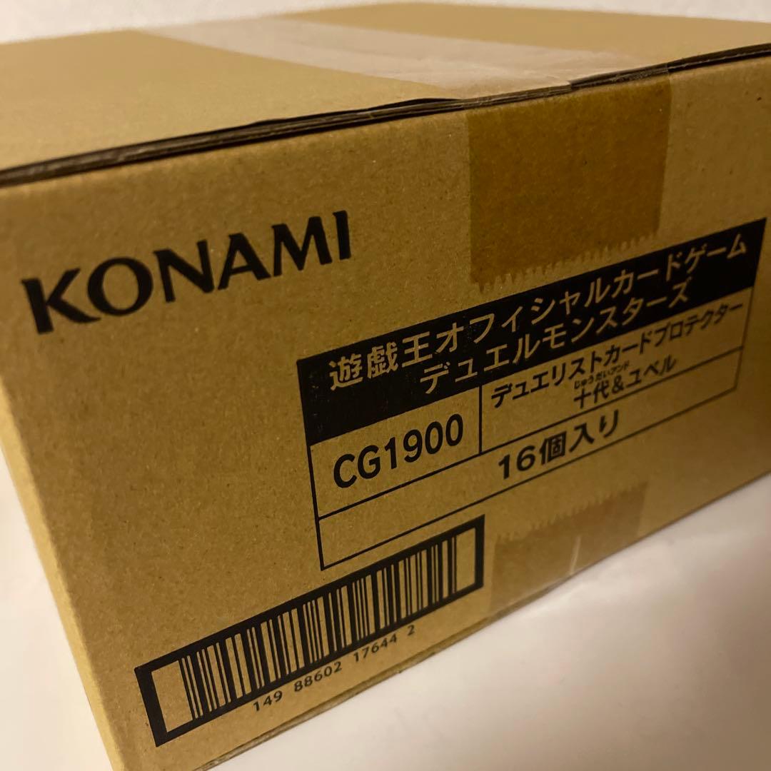 遊戯王GX デュエリストカードプロテクター 十代&ユベル カートン 未開封