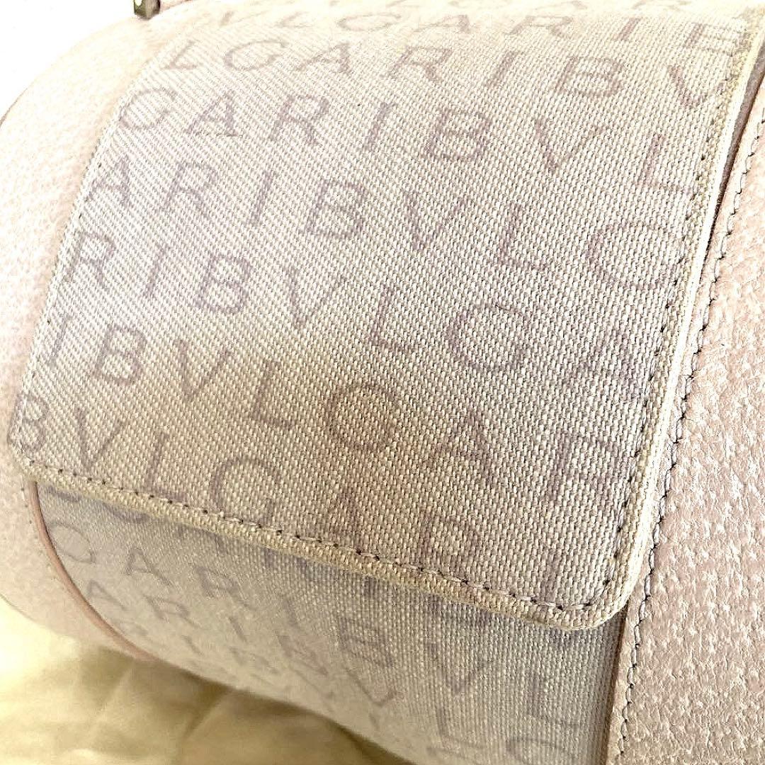 未使用美品✨BVLGARI ブルガリ ビーゼロワン ハンドバッグ ロゴマニア