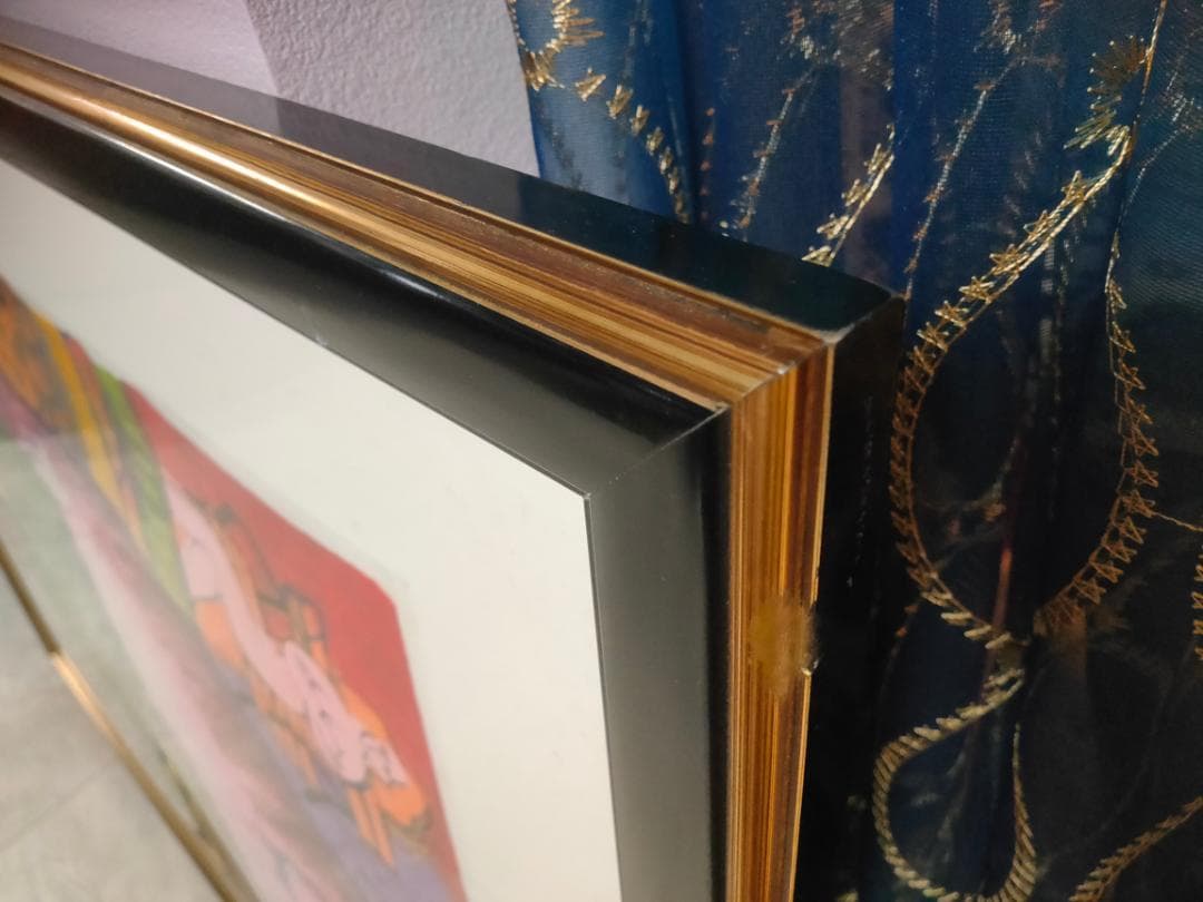 真作】Michael Leu マイケル・ルー シルクスクリーン 直筆サイン 真作