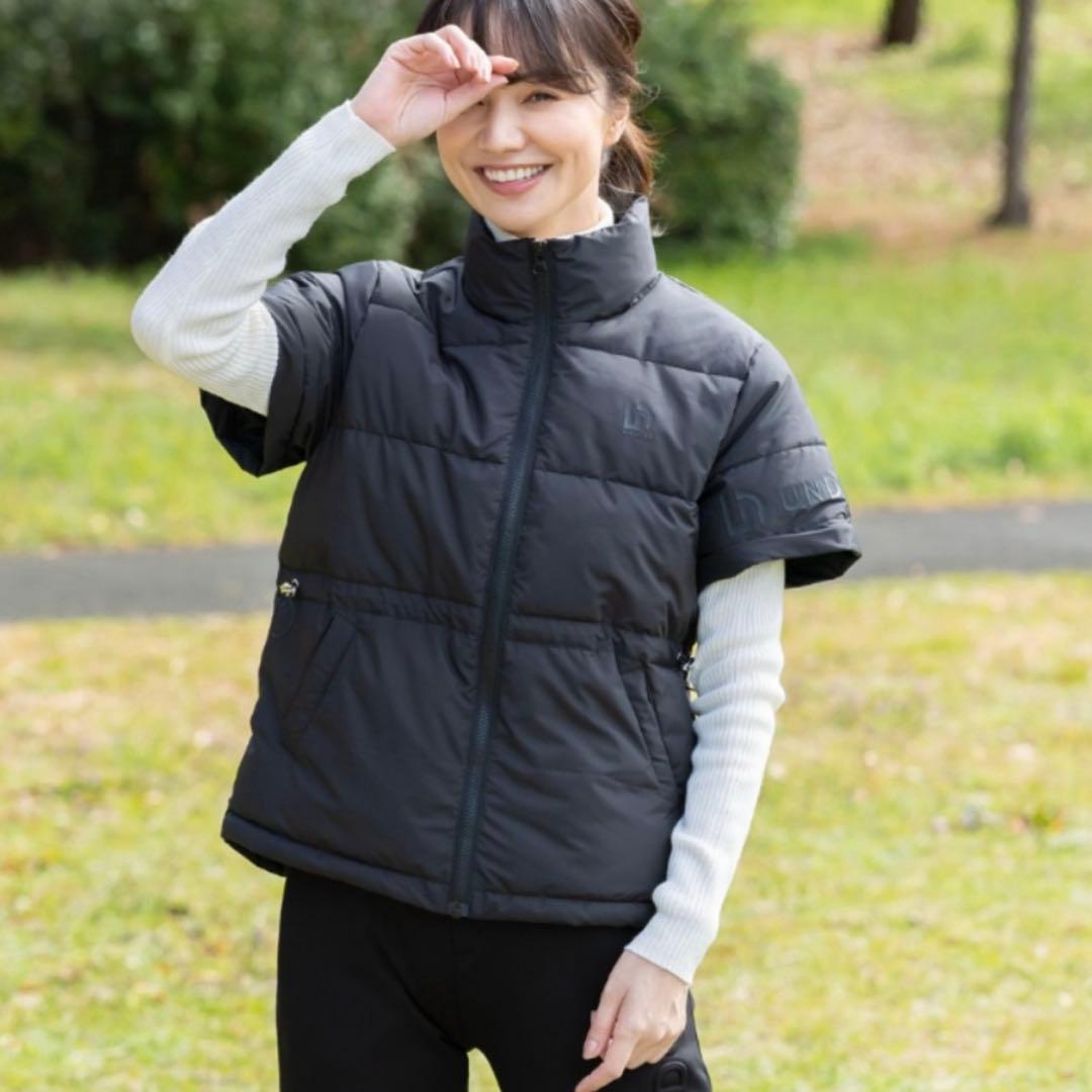 UNDOVEgolf三枝こころコラボ2way中綿ジャケット&スカート