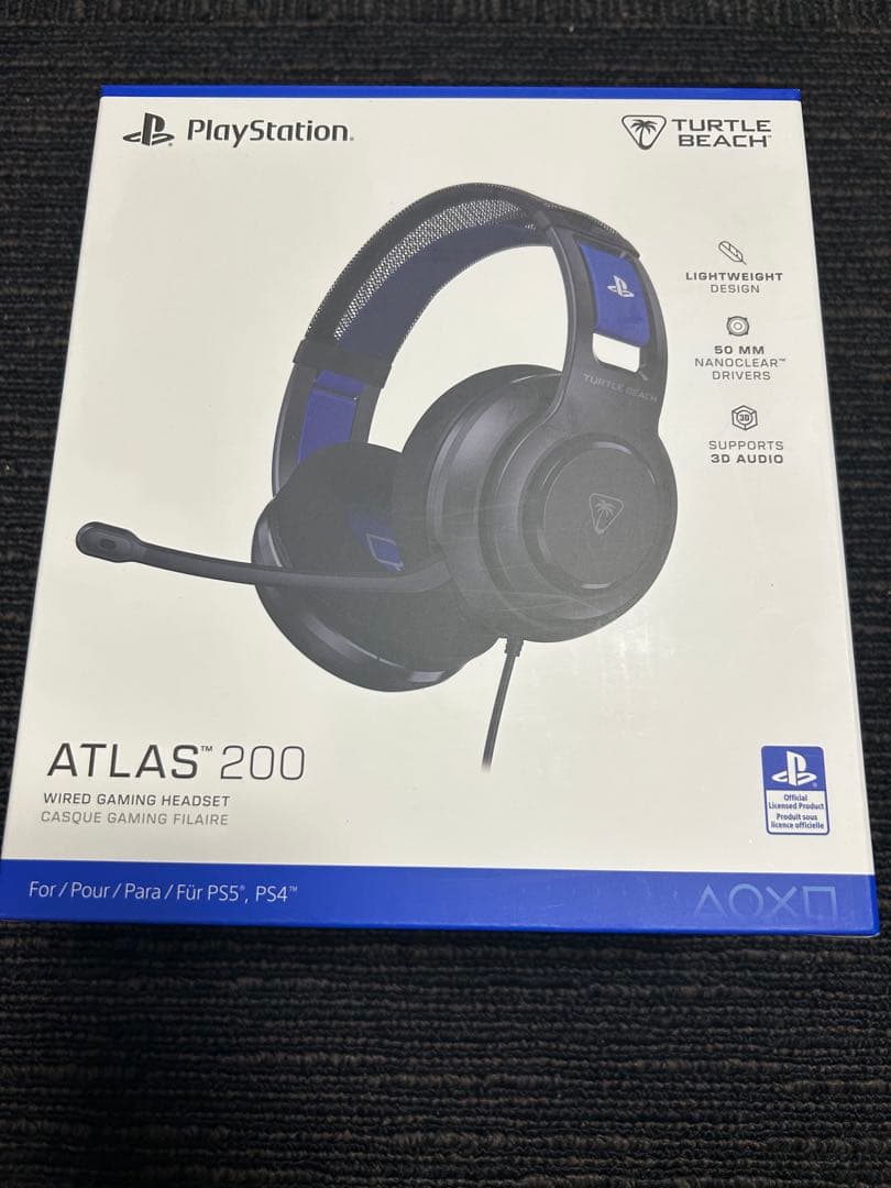 Turtle Beach ATLAS 200 ゲーミングヘッドセット　限定品 Amazon.co.jp: 【Amazon.co.jp限定】 TURTLE BEACH ゲーミングヘッド
