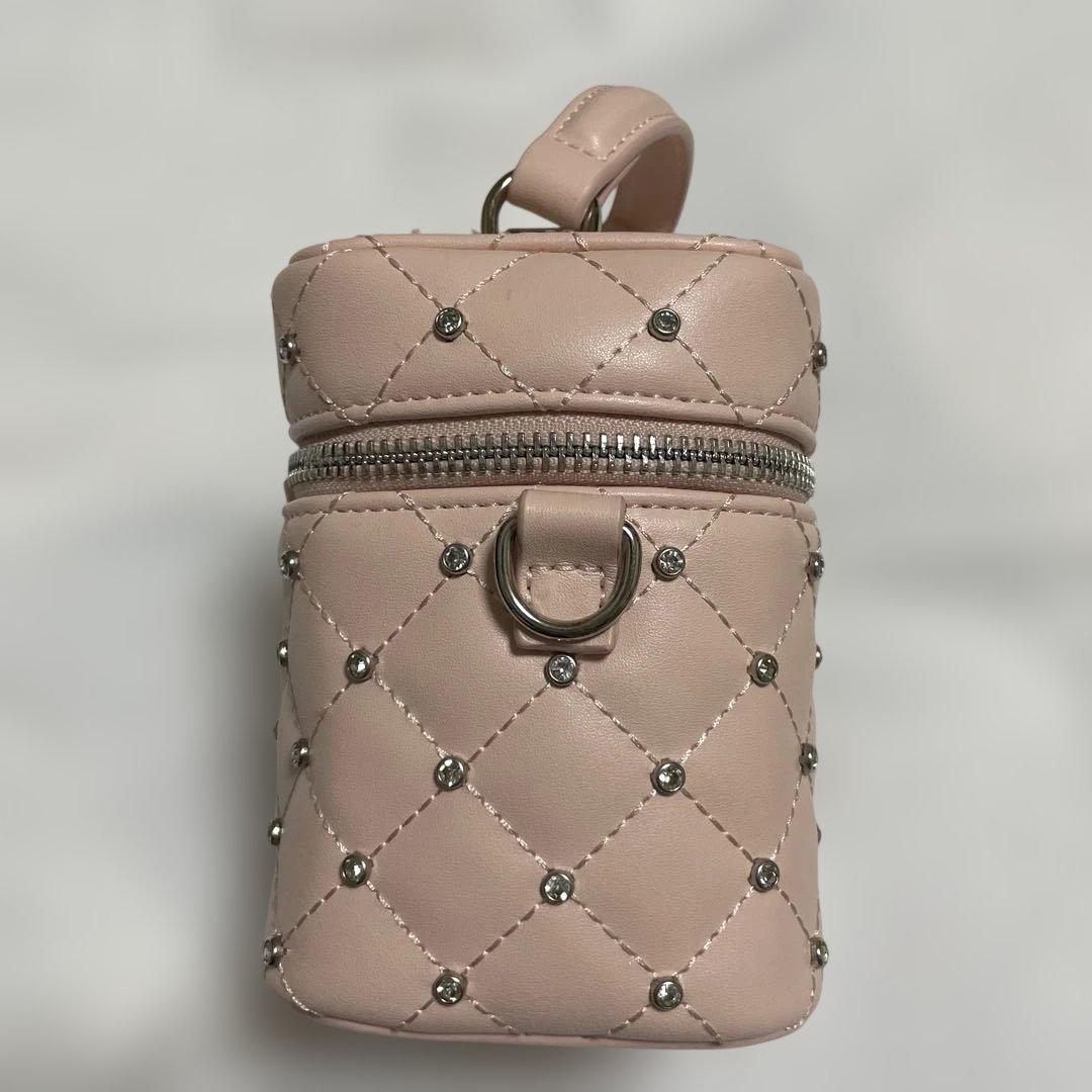 ダーリッチ キルティングショルダーバッグ ピンク