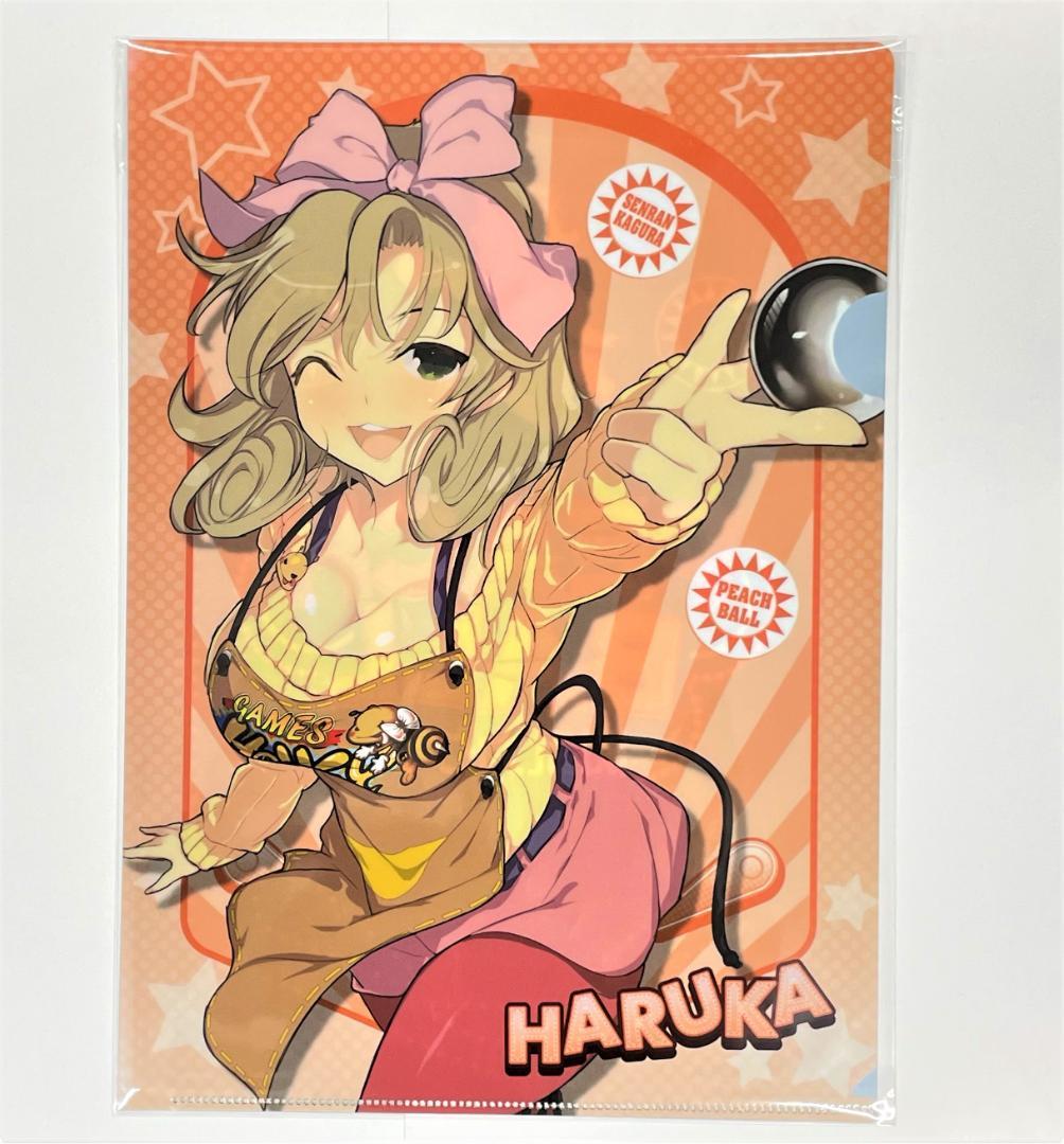 閃乱カグラ 日影 A4クリアファイル PEACH BALL 特典 閃乱カグラ PEACH